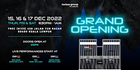 Simply Jazz by Tin Box (Malaysia) Grand Opening