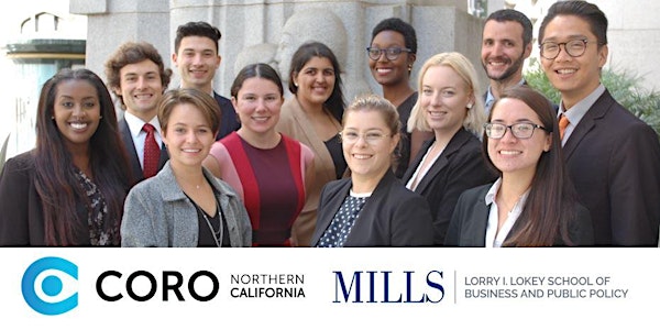 Coro/Mills College Partnership Celebration and Coro Fellow Reunion!