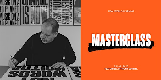 Poster Masterclass by Anthony Burrill