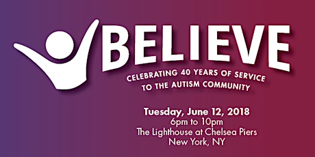 Believe - QSAC's 40th Anniversary Gala to Benefit Autism Services primary image