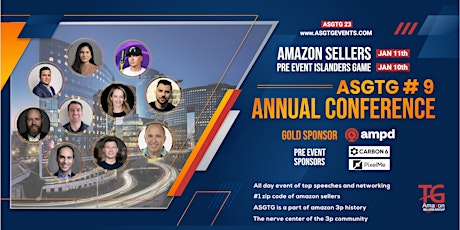 Imagen principal de Amazon Sellers Event/Meetup ASGTG  2023: E-COMMERC