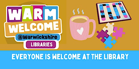 Warm Welcome Drop-in @ Wellesbourne Library primary image