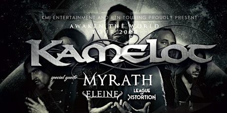 KAMELOT + special guests : Myrath - Eleine - League of Distortion