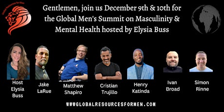 Global Men's Summit on Masculinity and Mental Health