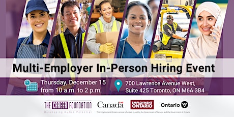Multi-Employer In-Person Hiring Event