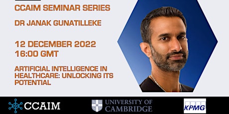 CCAIM Seminar Series – Dr Janak Gunatilleke