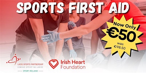 Sports First Aid Training 21st & 28th of January, 2023