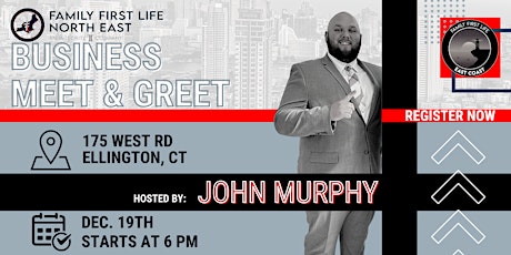 Business Meet & Greet W/ John Murphy primary image