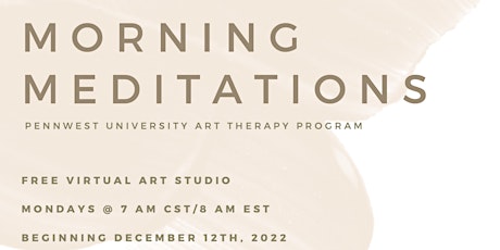 Morning Meditations - Virtual Studio