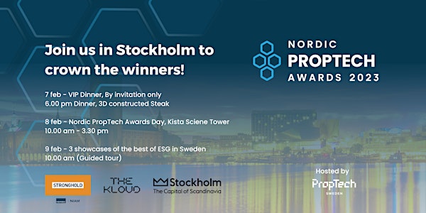 PropTech Sweden VIP Dinner, By invitation only