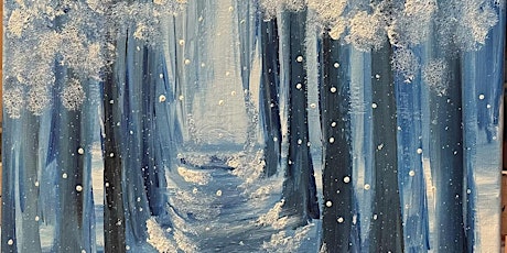 Paint and Sip Winter Scene