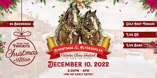 Christmas & Clydesdales Winter Brew Festival