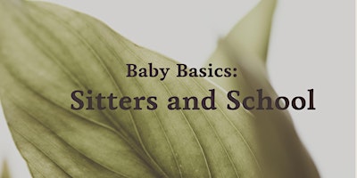 Hauptbild für Baby Basics: Sitters and Schools