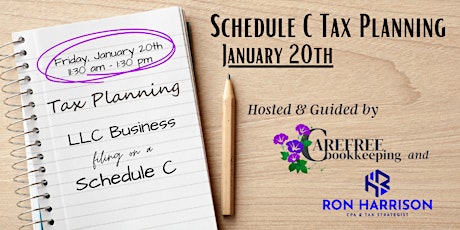 Tax Planning for LLC Business Owner Filing on a Schedule C