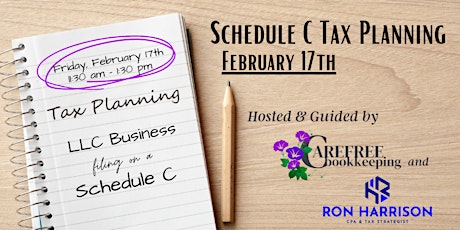 Tax Planning for LLC Business Owner Filing on a Schedule C