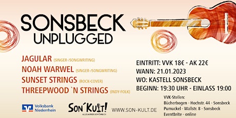 Hauptbild für Sonsbeck Unplugged 2023