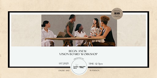 Begin Anew | Vision Board Workshop + Brunch primary image