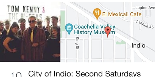 Second Saturdays Indio