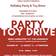 Stray Society Holiday Party & Toy Drive