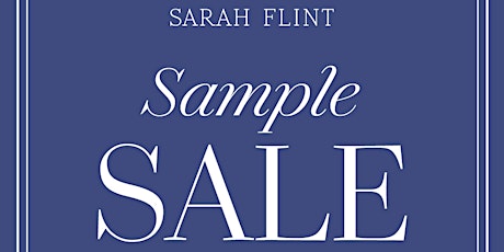 Sarah Flint NYC Sample Sale