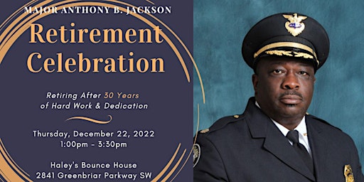 APD Major Anthony Jackson Retirement Celebration