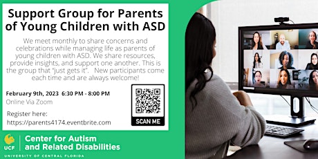 Support Group for Parents of Young Children with ASD #4174