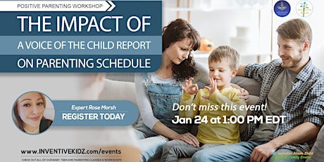 The Impact Of A Voice Of The Child Report On Parenting Time