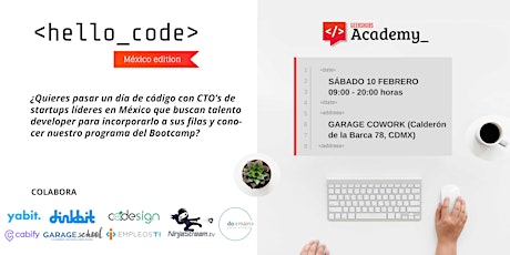 Imagen principal de Hello code - México edition