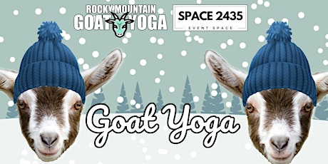 Baby Goat Yoga - January 29th  (SPACE2435)
