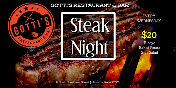 Steak Night @ Gotti's