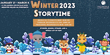 Hauptbild für Toddler Winter Storytime