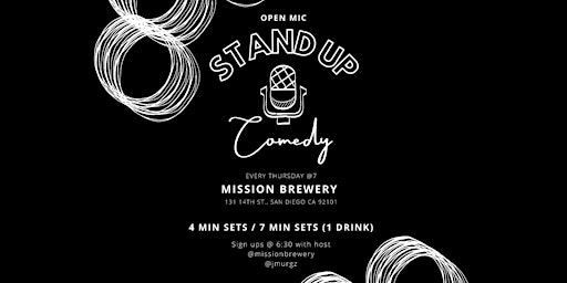 A Open MIc Nite - Mission Brewery (Downtown)