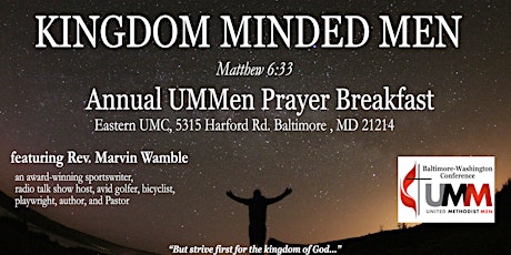 UMM Annual Prayer Breakfast (Baltimore-Washington Conference) primary image