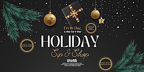 Holiday Sip & Shop at Frequency Wine Company