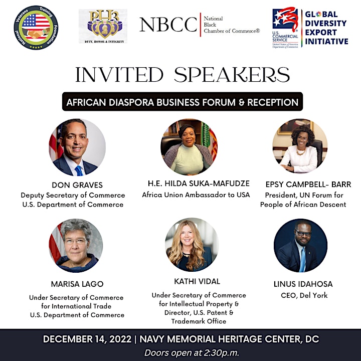 NBCC African Diaspora Business Forum and Reception image