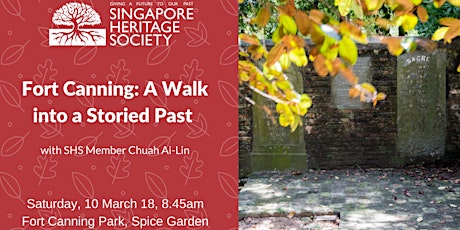 Fort Canning: A Walk into a Storied Past with Chuah Ai-Lin primary image