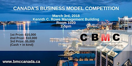 Canada's Business Model Competition 2018 primary image