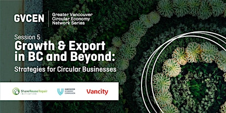 GVCEN #5: Growth & Export: Strategies for Circular Businesses