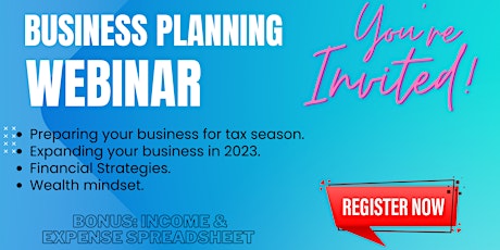 Business & Tax Planning - Financial Strategies