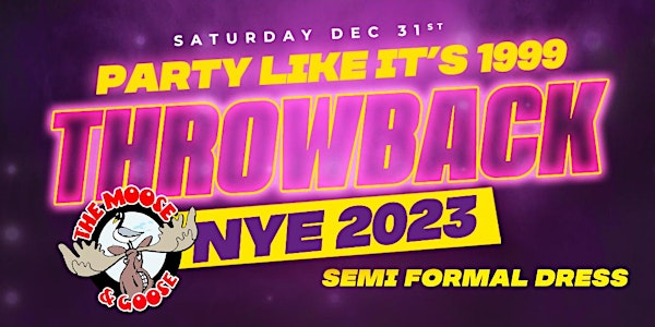 Party Like it's 1999 THROWBACK New Years Eve