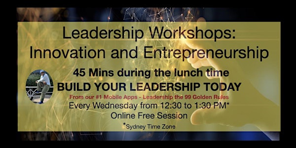 Leadership Workshop - Innovation and Entrepreneurship