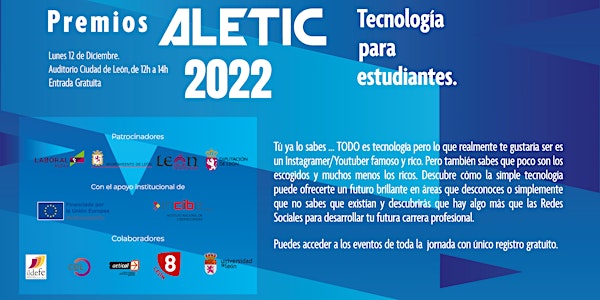 Premios ALETIC  2022: Tecnología para estudiantes