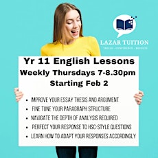 Yr 11 English Lessons