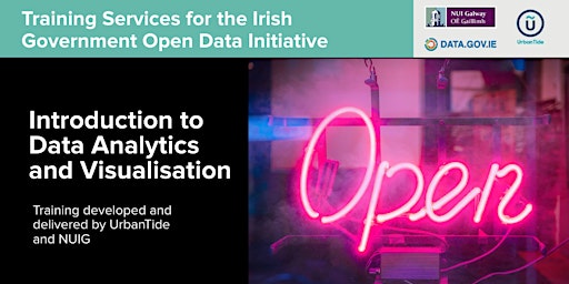 Imagem principal de ONLINE Ireland OD Initiative - Data Analytics & Visualisation (7-8 June 23)