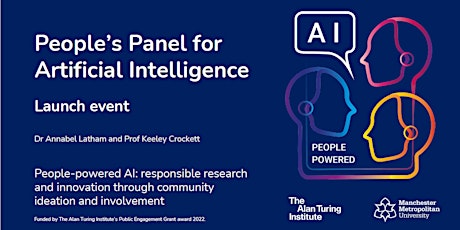 The Greater Manchester Peoples Panel for Artificial Intelligence Launch primary image