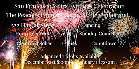 2023 New Years Eve Celebration Clean and Sober