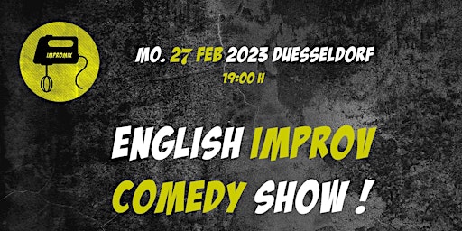 English Improv Comedy Show Düsseldorf