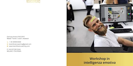 Immagine principale di 3 giorni di workshop interattivo in EMOTIONAL INTELLIGENCE e People Management. 