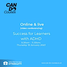 Success for learners with ADHD primary image