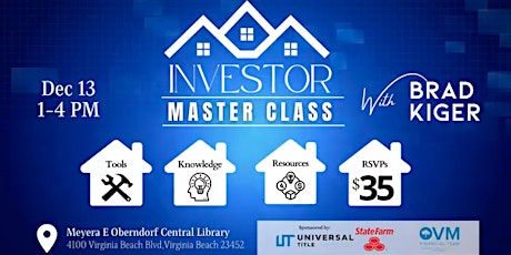 Investor Master Class